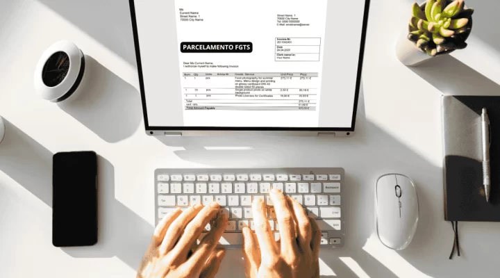 Guia de parcelamento do FGTS no Conectividade ICP