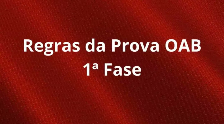 Regras da Prova OAB 1ª Fase: Horário, Saída, Caderno e Dicas Essenciais para o Dia D