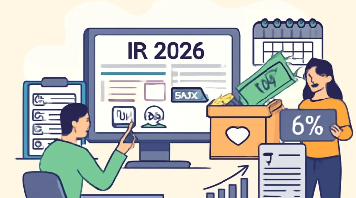 IR 2026: Como doar até 6% do imposto a fundos de Criança e Adolescente ou Pessoa Idosa, passo a passo no programa da Receita, prazo e limites para empresas