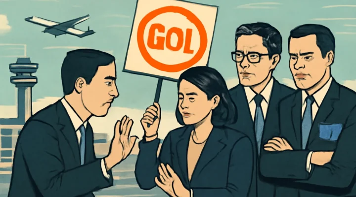 Gol contesta sociedade Azul–American–United e alega cláusulas de veto, assento no conselho e riscos concorrenciais, incluindo possível gun jumping