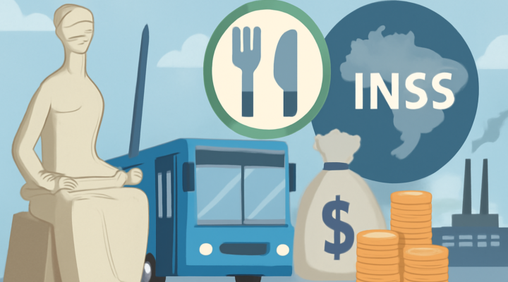 STF decidirá INSS sobre vale-transporte e alimentação: decisão pode reduzir impostos de empresas e garantir a recuperação de bilhões