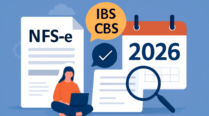 Mudança na NFS-e em 2026: Comitê Gestor revela novos prazos para destacar IBS e CBS e confirma regra que evita rejeição de notas fiscais